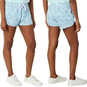 SOUTHERN TIDE Watercolor Whirl Print Lounge Short